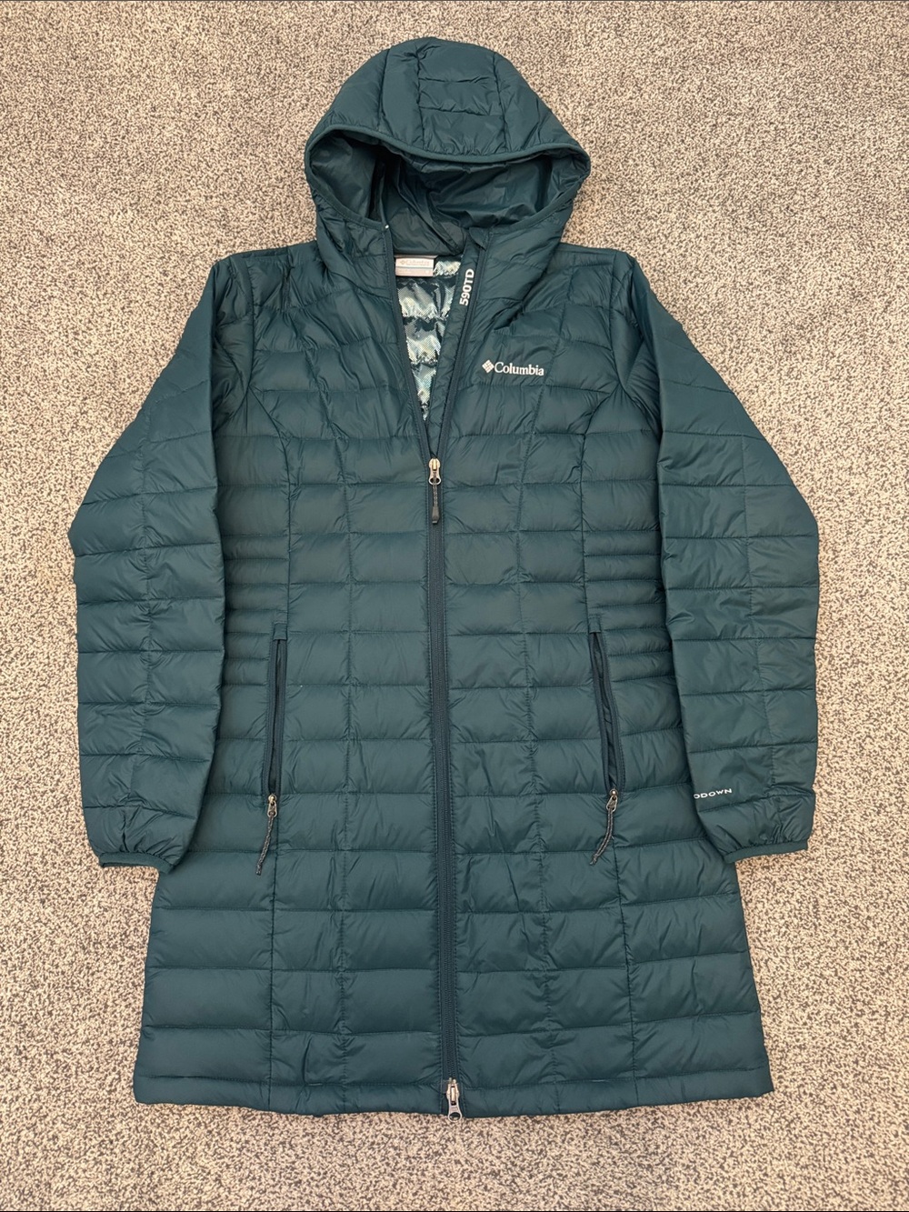 Columbia Down Coat (zipper issue)